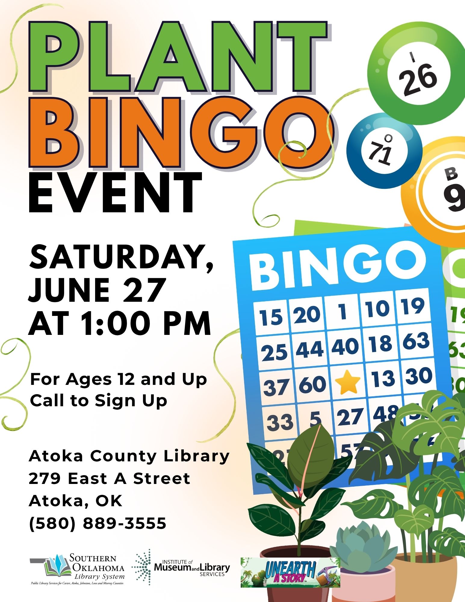 Plant Bingo Flyer ACL SRP 2026