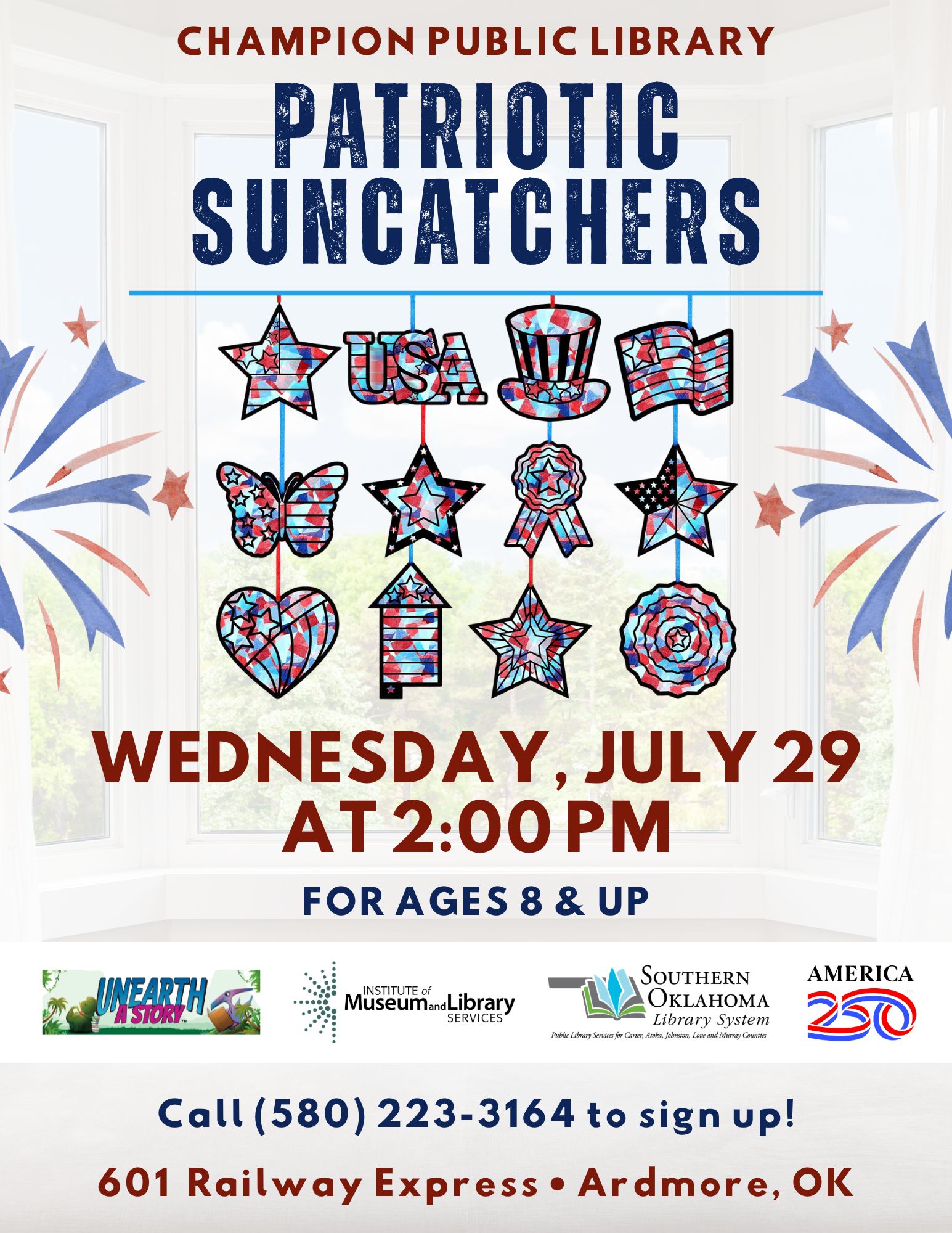 Patriotic Suncatchers CPL 2026 (America 250)