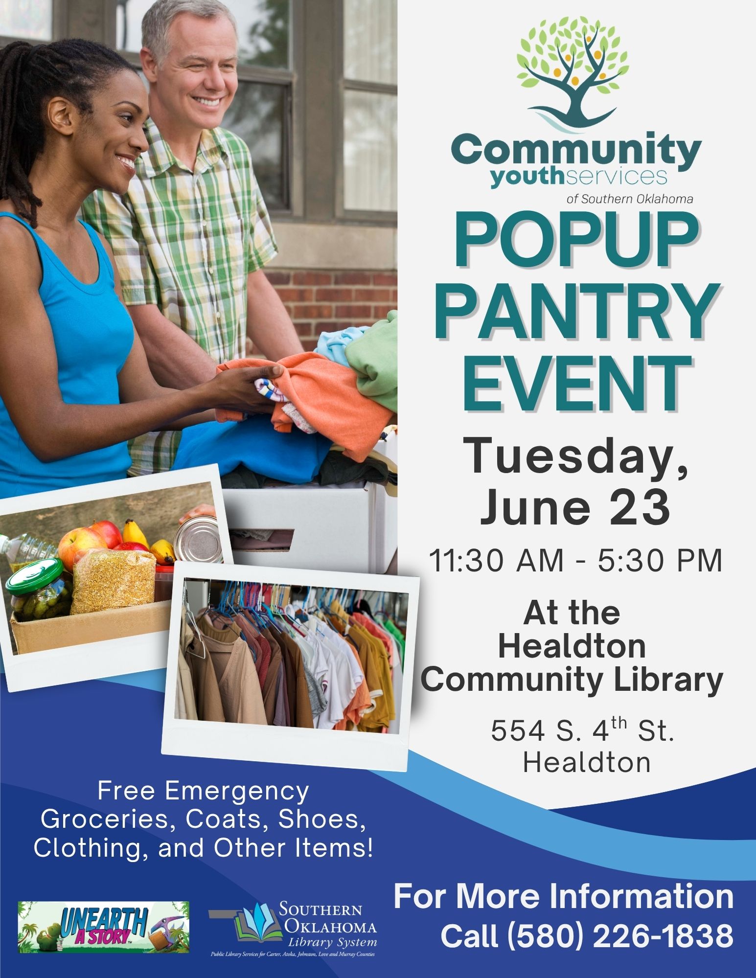 Popup Pantry Event CYS HCL Flyer SRP 2026