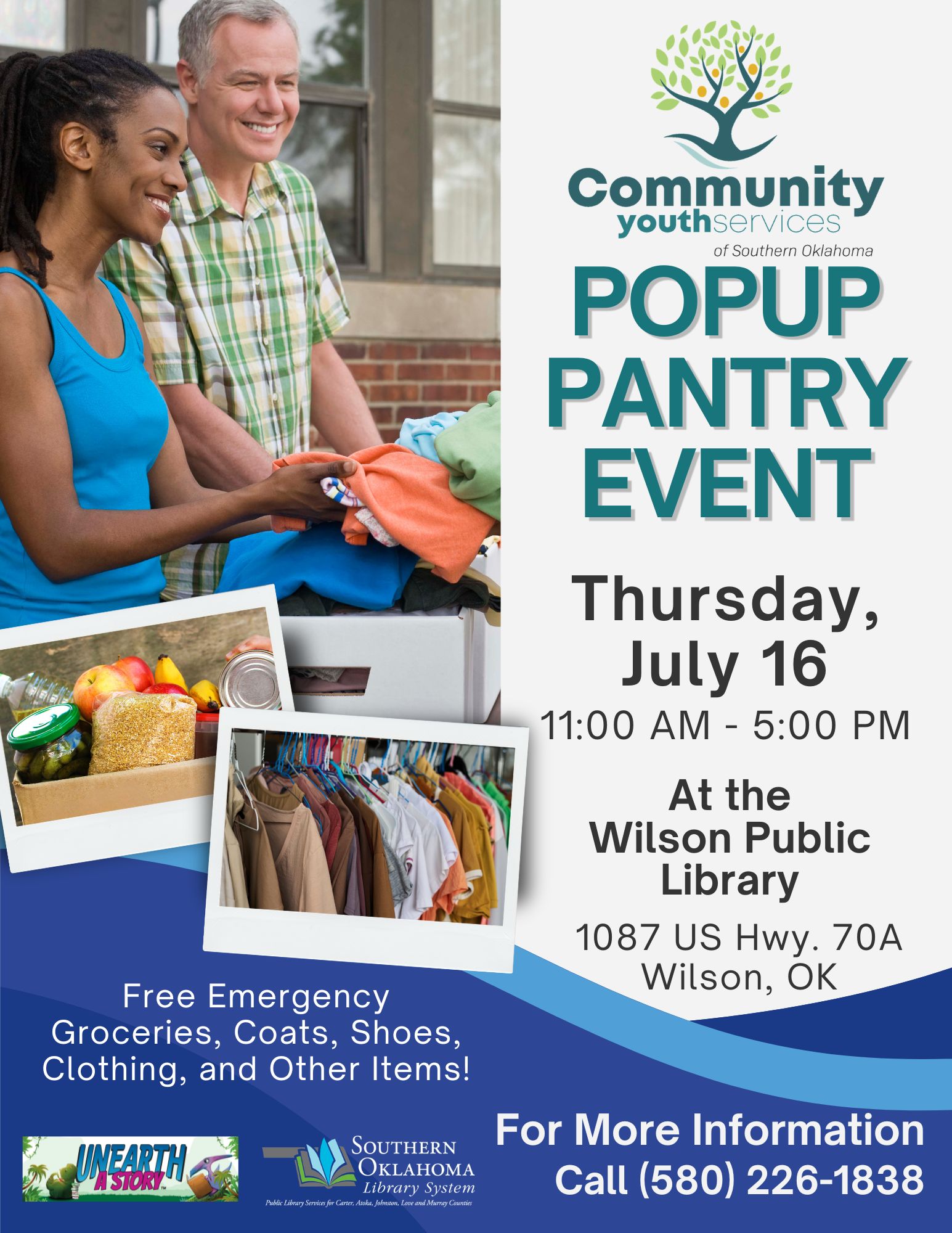 Popup Pantry Event CYS WPL Flyer SRP JULY 2026