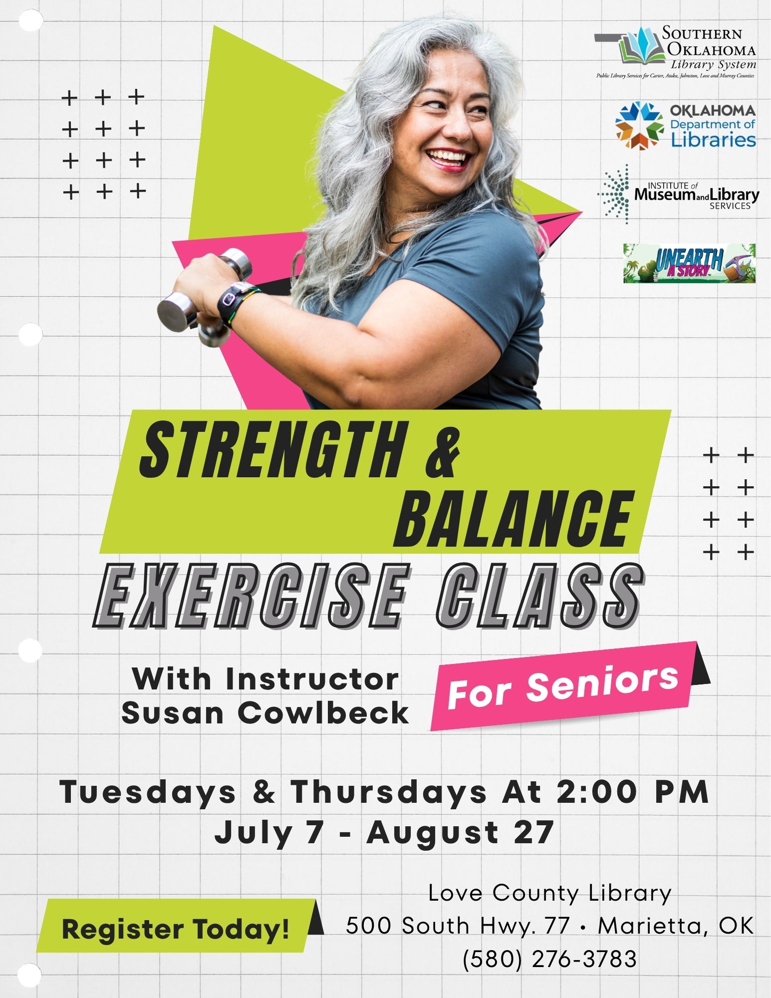 Strength & Balance Class July LCL Flyer SRP 2026
