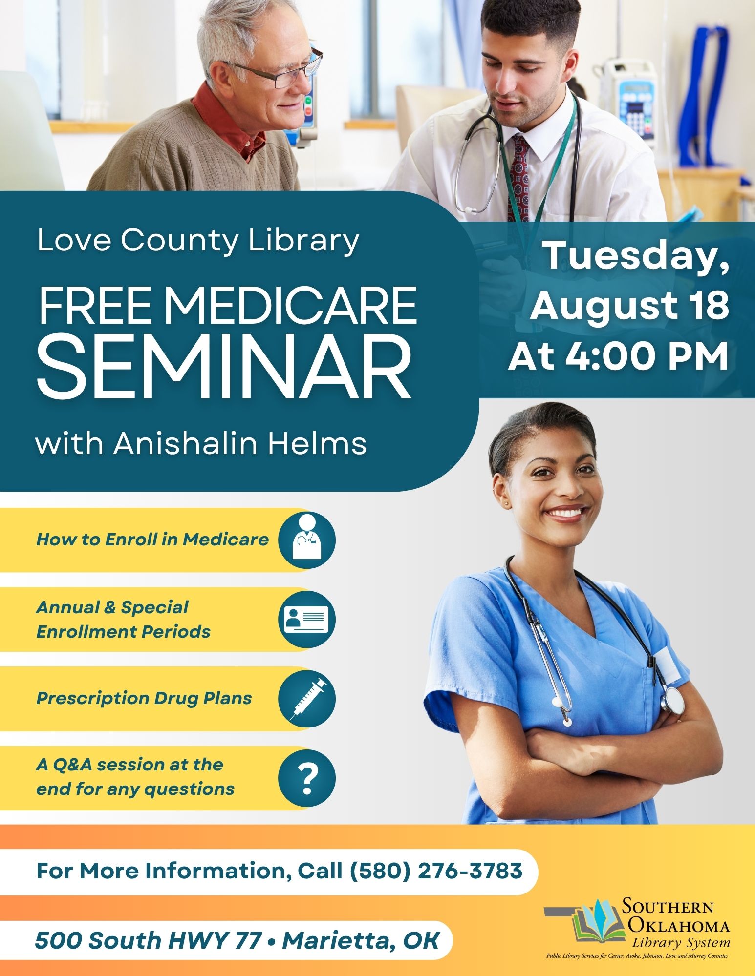 Medicare Seminar LCL Flyer AUG 2026