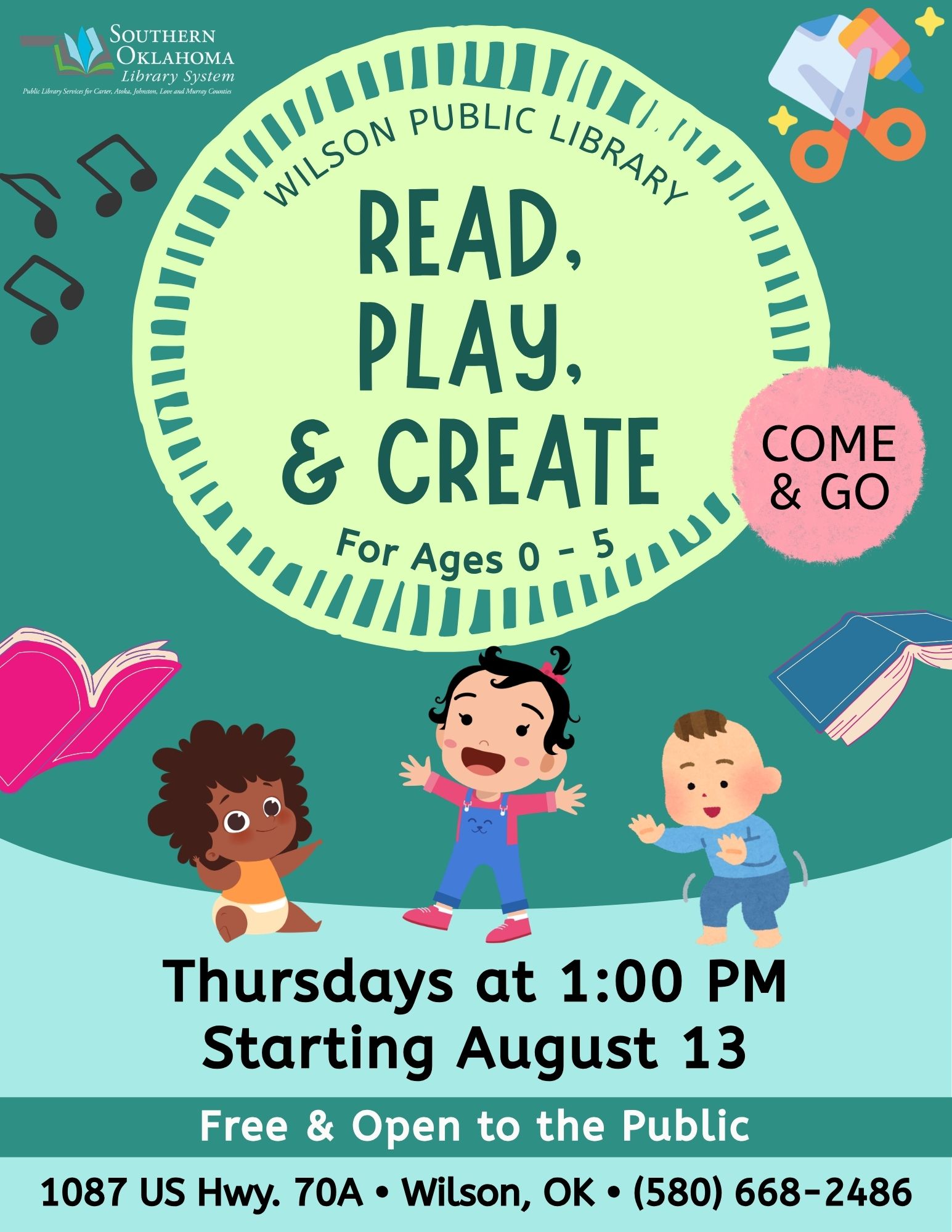 Read Play & Create WPL Flyer 2026
