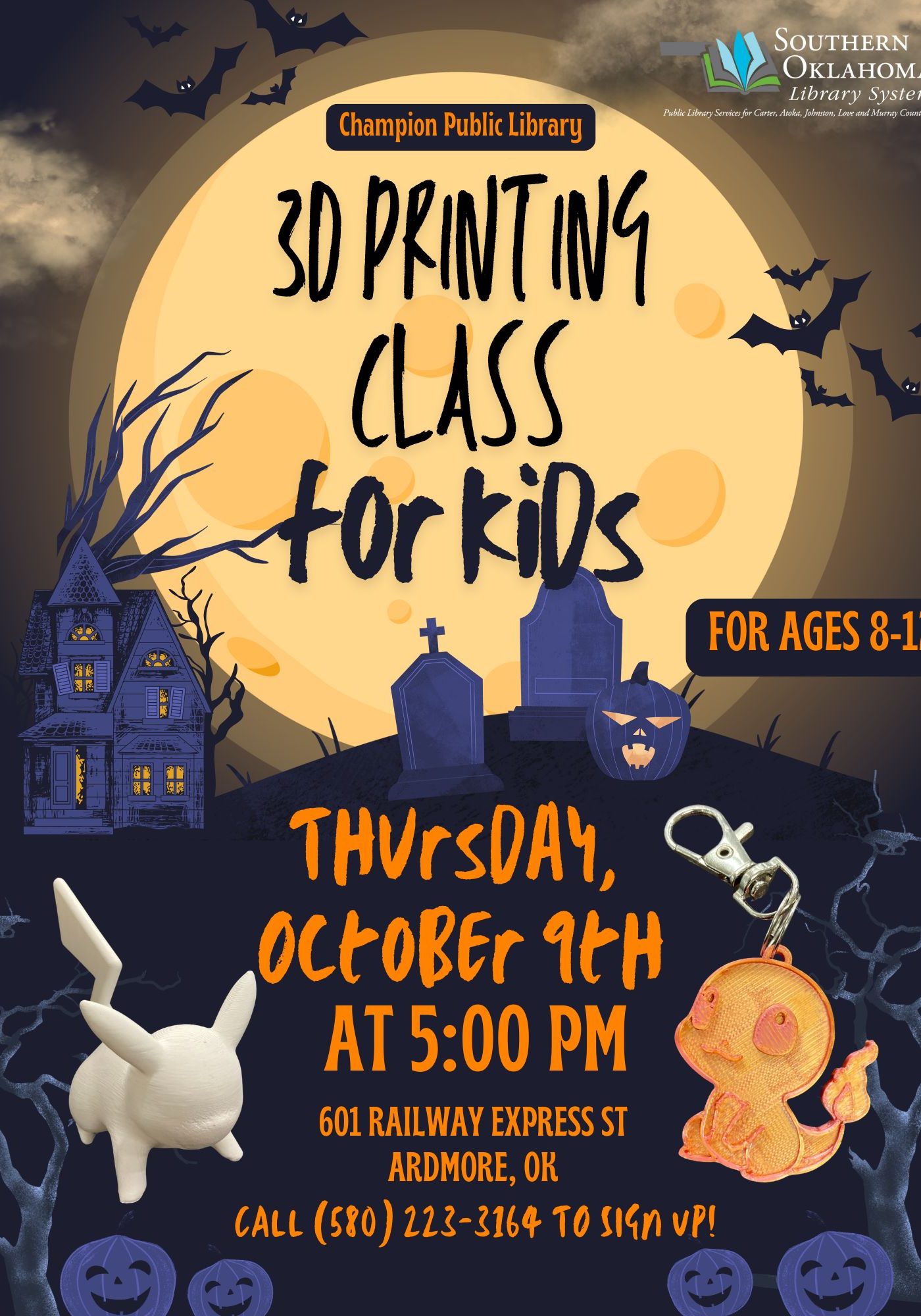 3D Printing October 2025 CPL PR Flyer