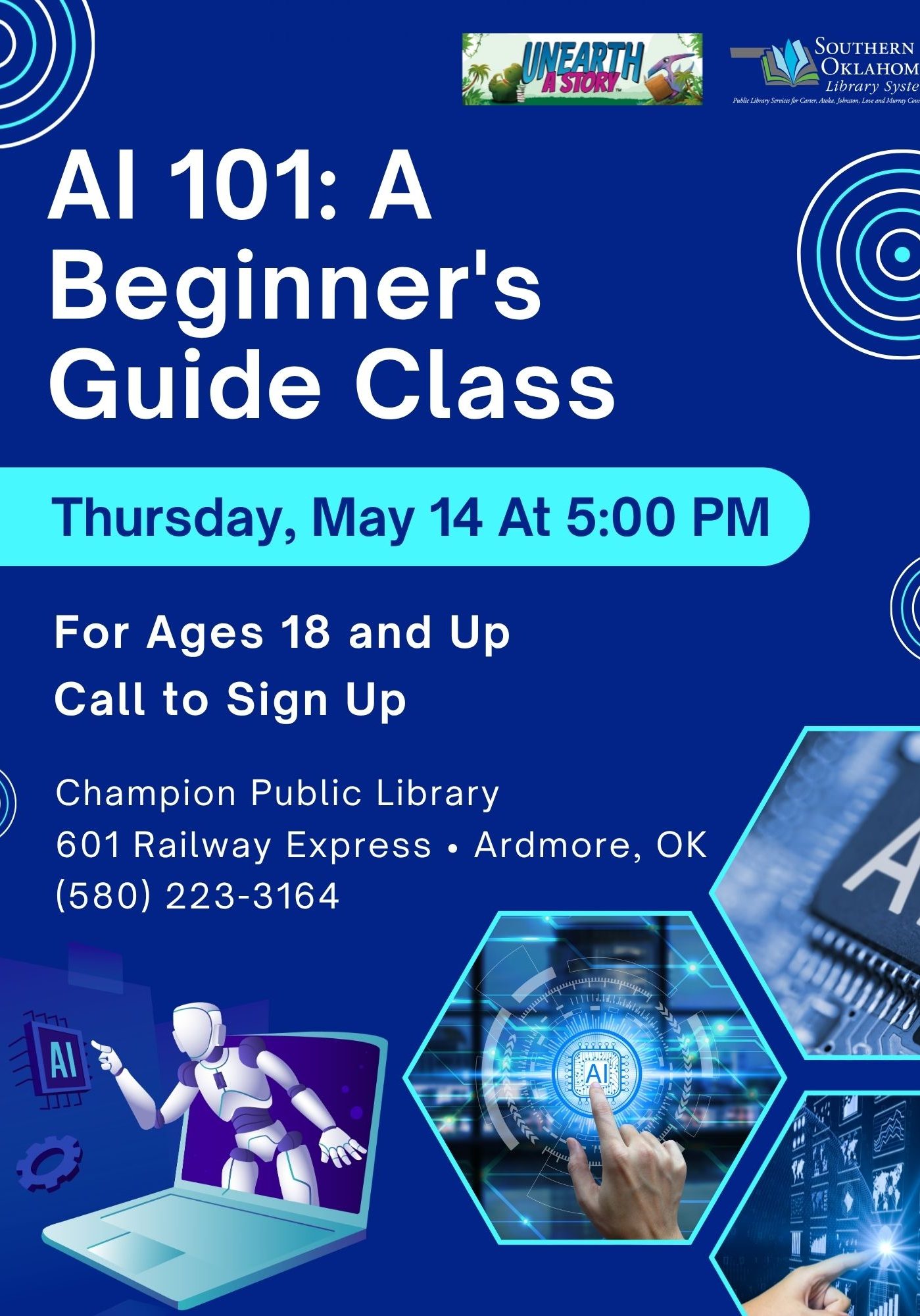 AI 101 A Beginners Guide Class CPL SRP Flyer 2026