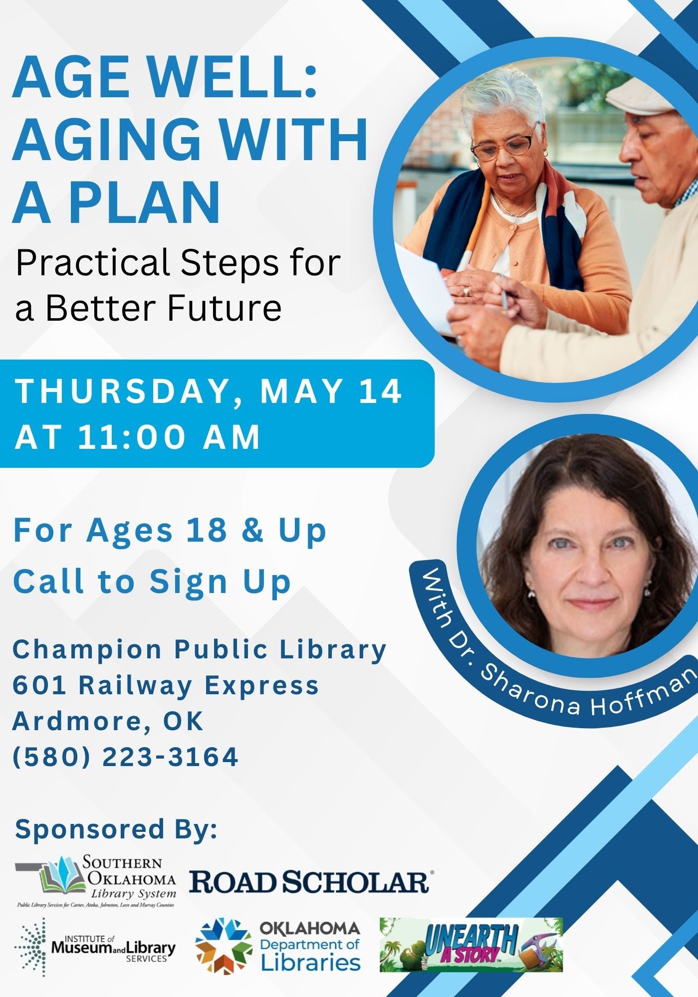 Age Well Aging with a Plan CPL Flyer 2026