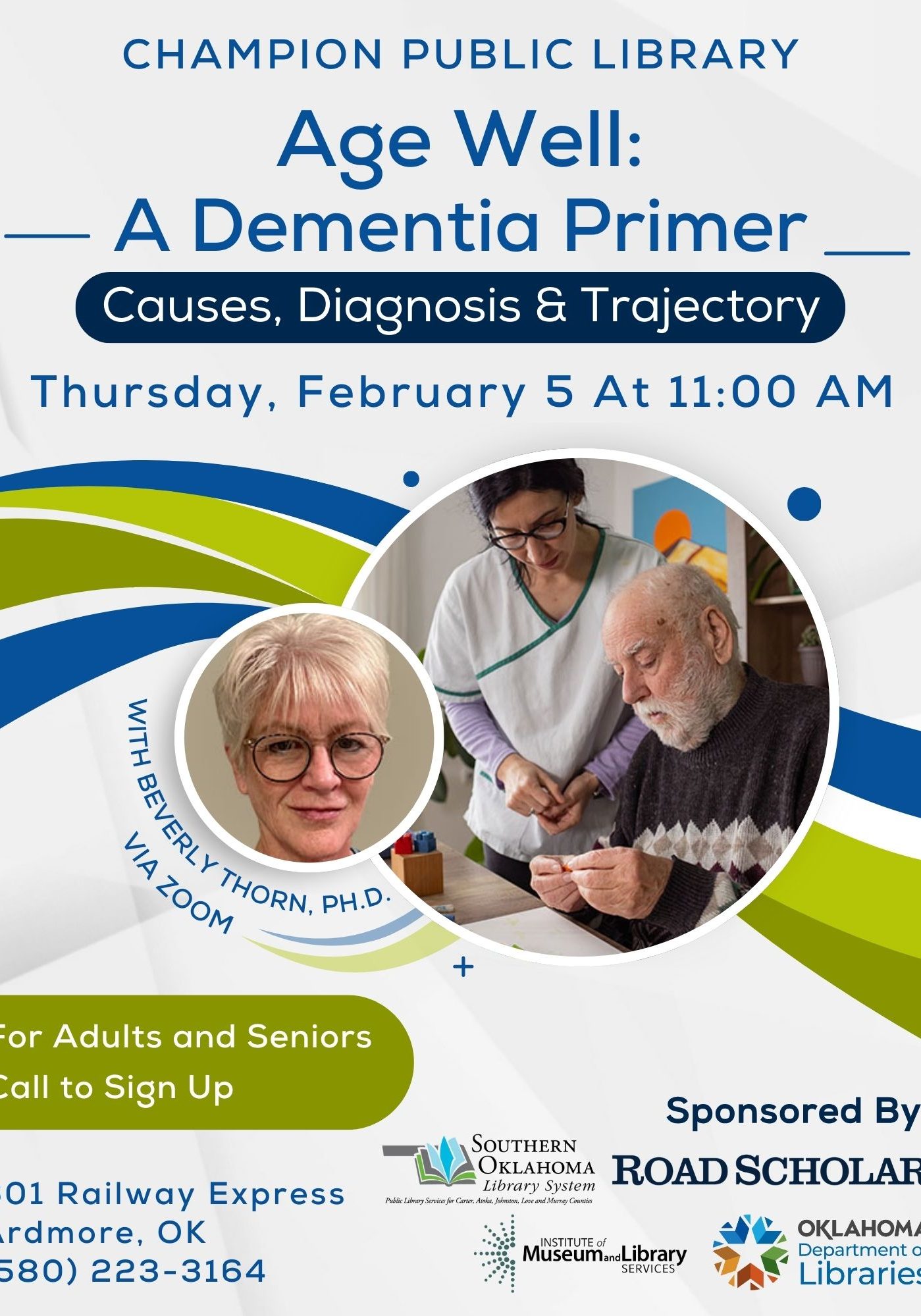 Age Well Dementia Primer CPL Flyer 2025