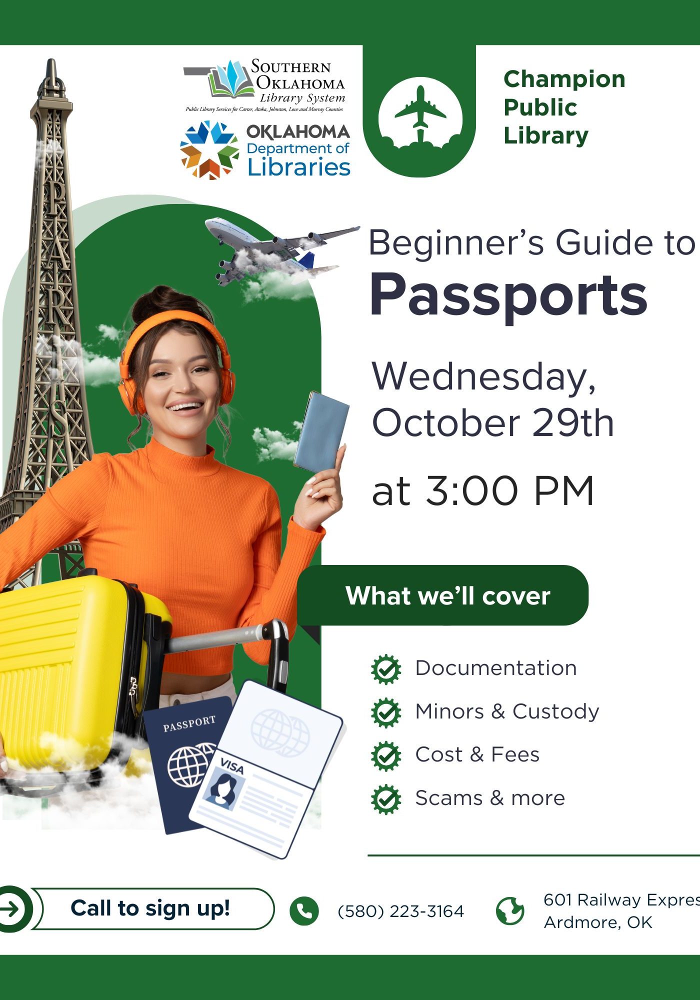Beginner's Guide to Passports CPL PR Flyer Beginner's Guide to Passports CPL PR Flyer