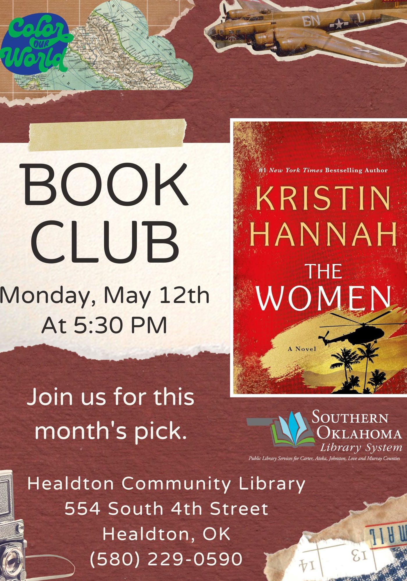 Book Club The Women HCL Flyer 2025