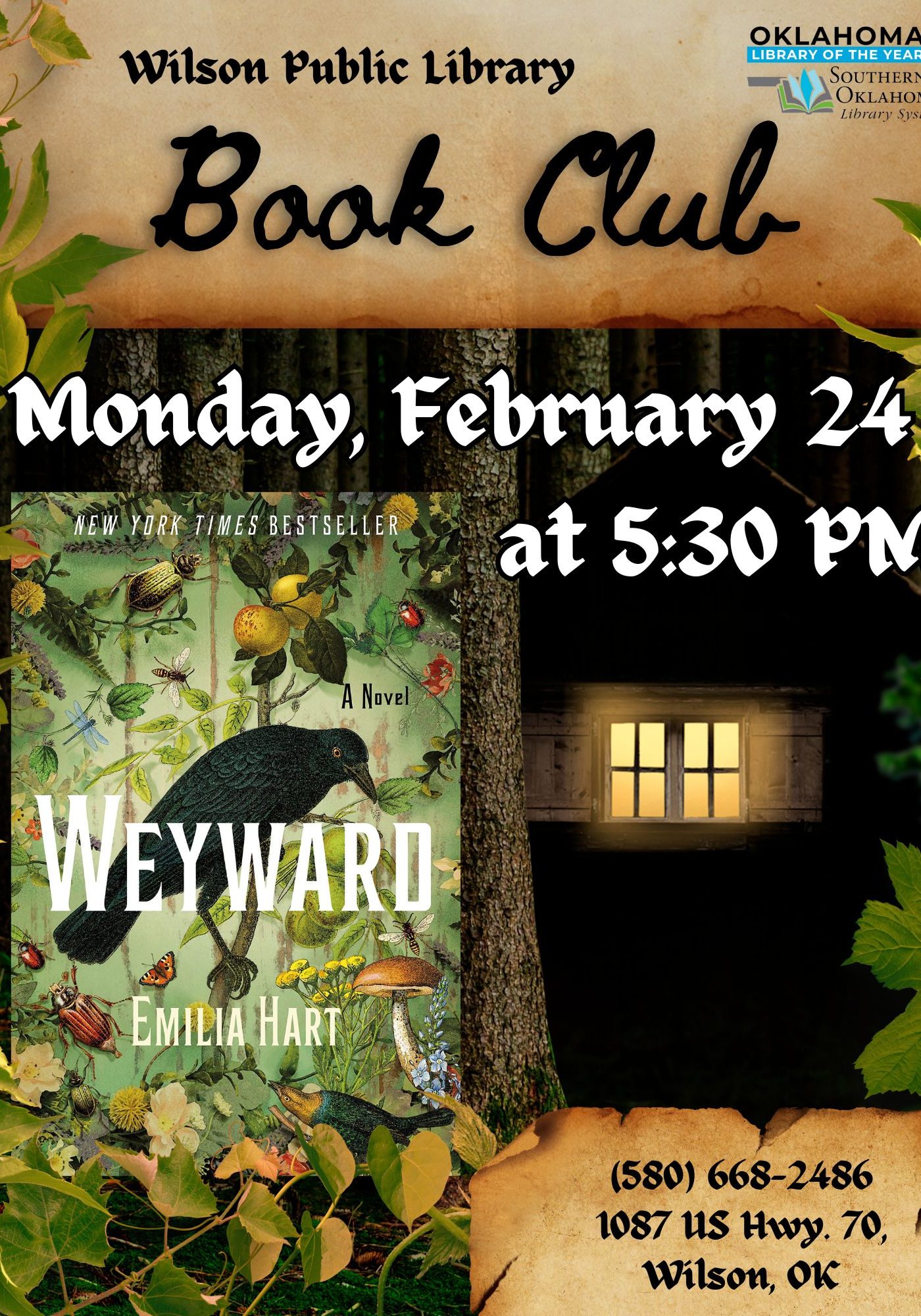 Book Club Weyward WPL 2025