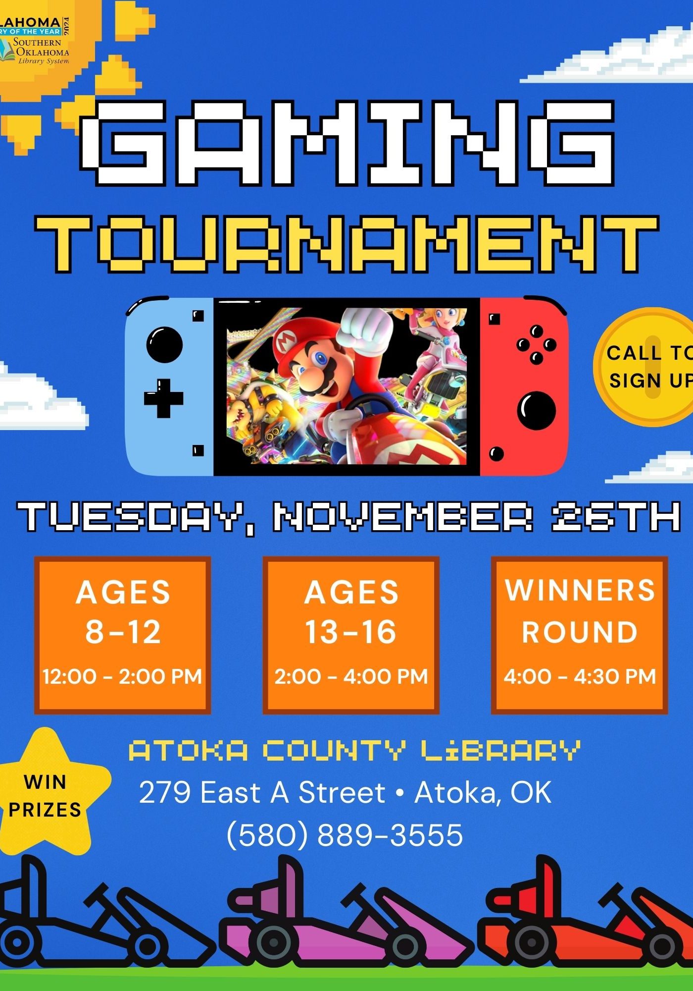 Gaming Tournament ACL Flyer 2024