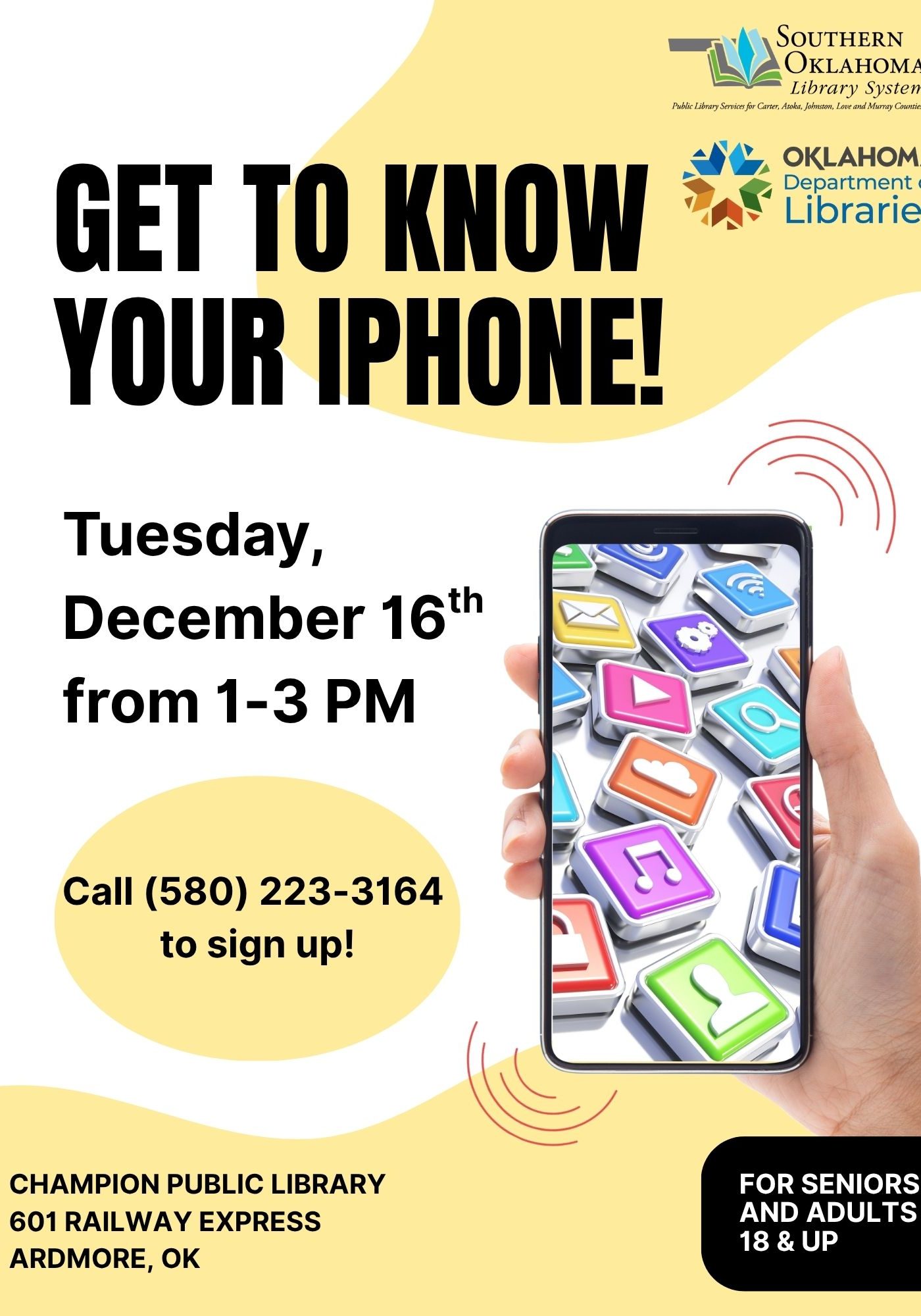 Get to know your iphone! 2025 CPL Pr Flyer