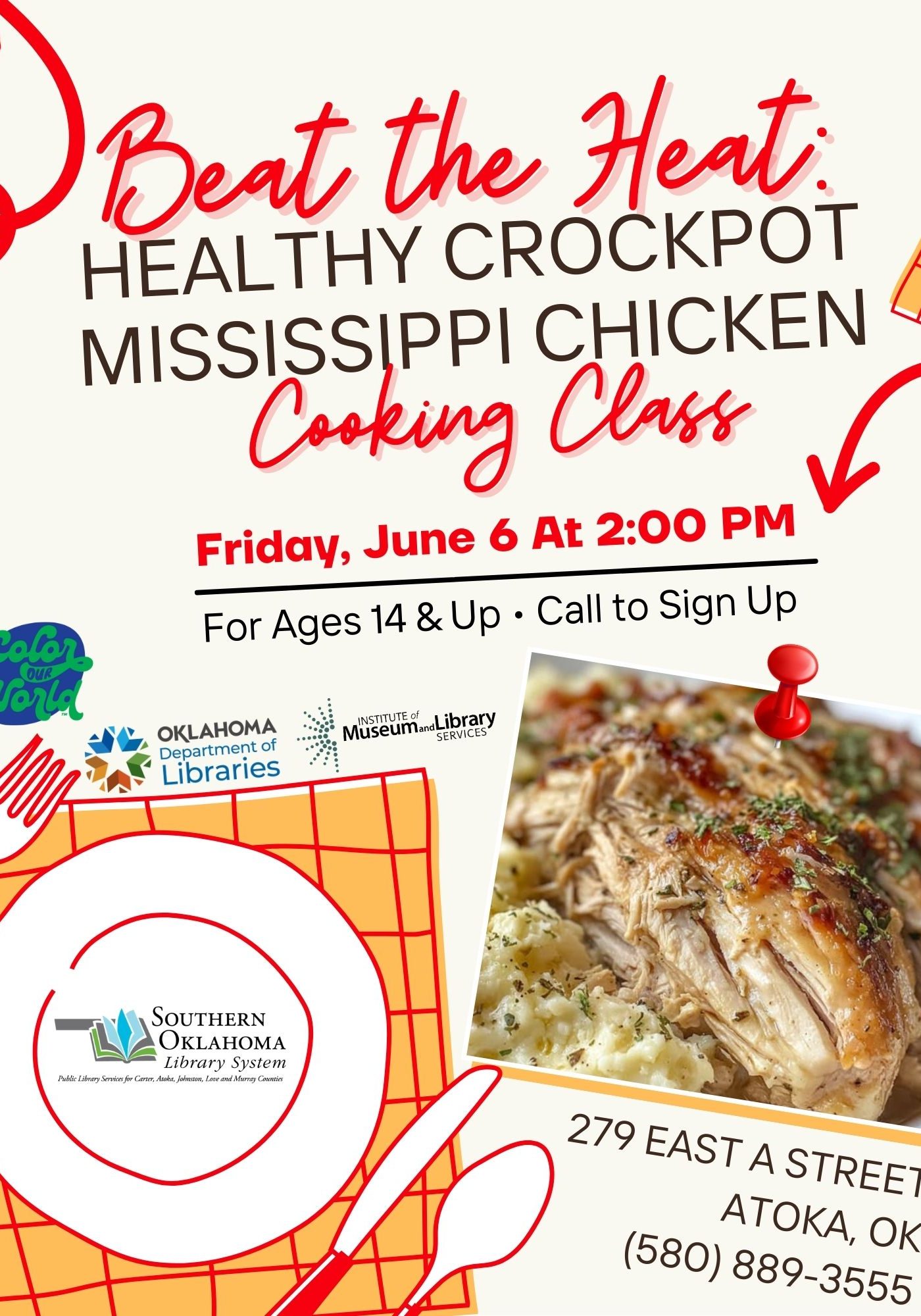 Healthy Crockpot Mississippi Chicken ACL Flyer SRP 2025