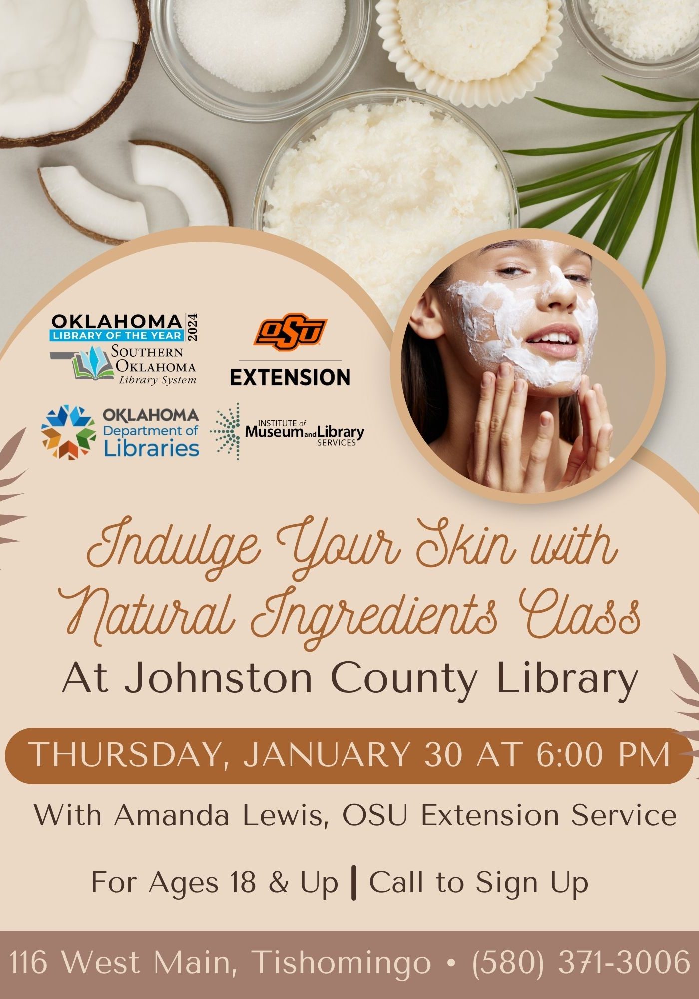 Indulge Your Skin JCL Flyer 2025 Updated