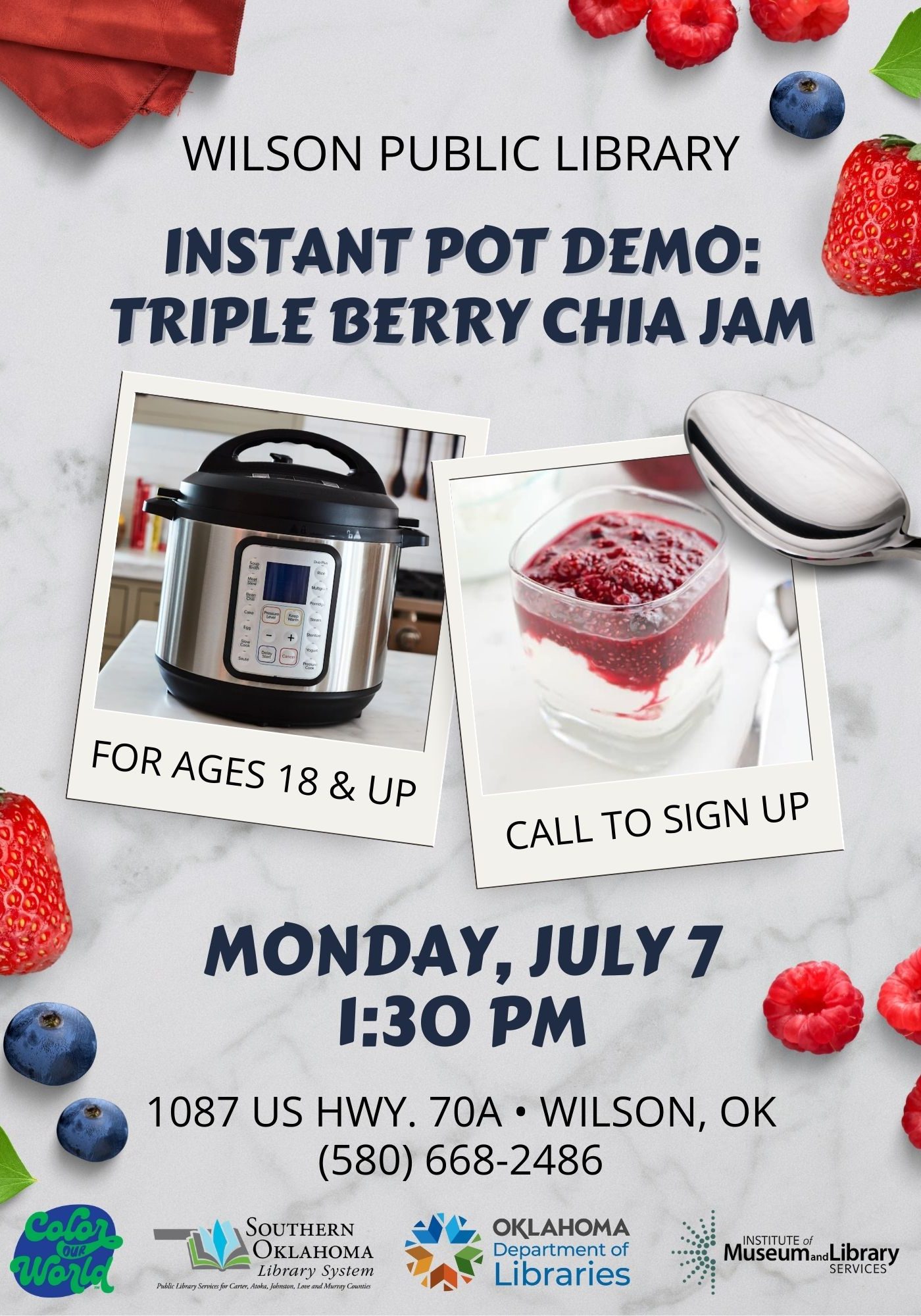 Instant Pot Jam Demo WPL Flyer SRP 2025