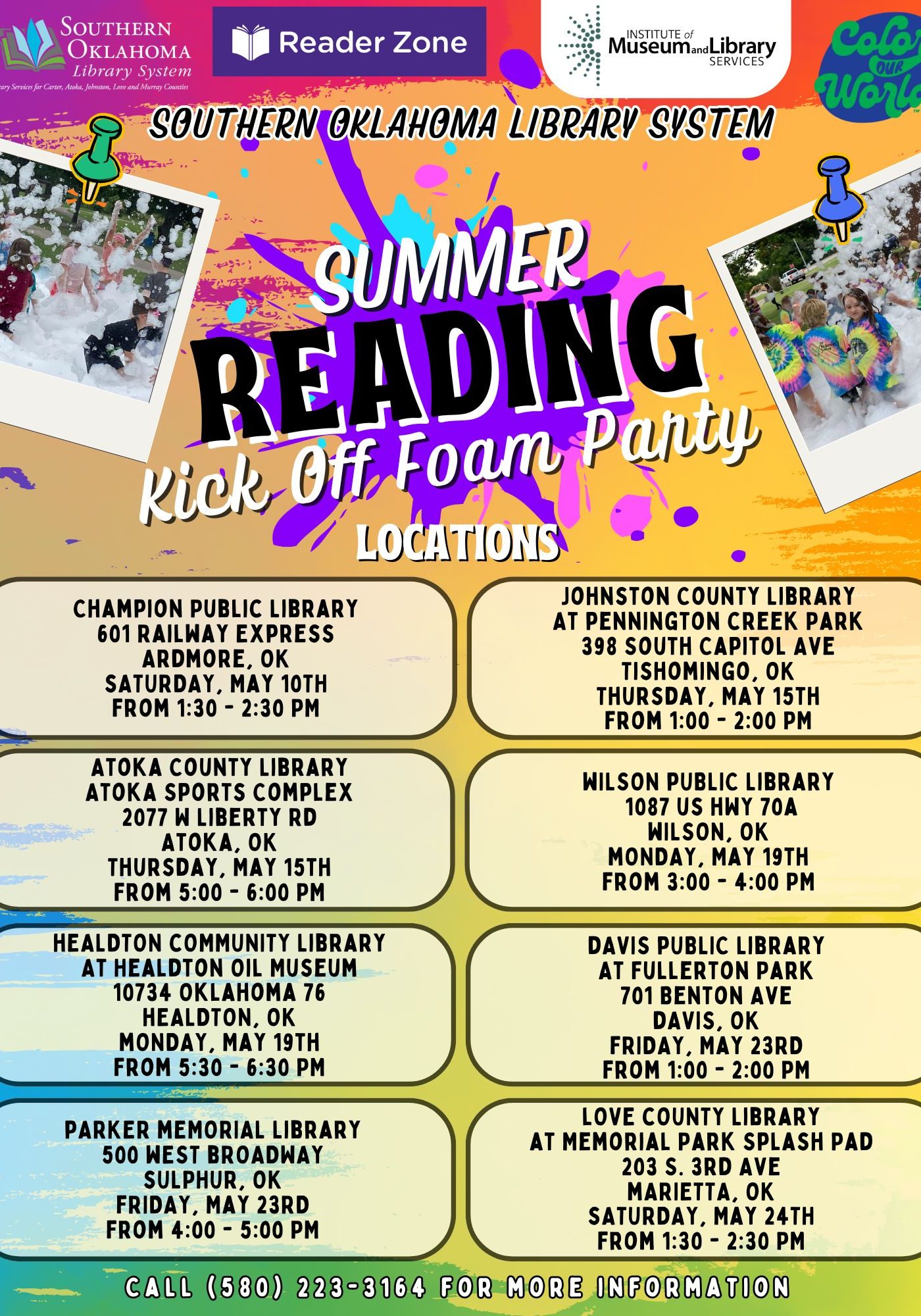 Kick off Foam Party 2025 SRP SOLS PR Flyer