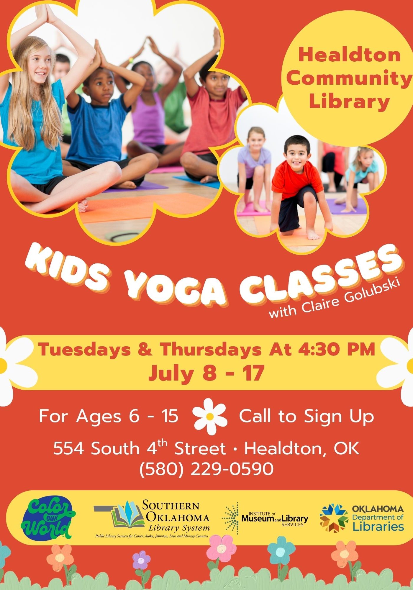 Kids Yoga Classes HCL Flyer SRP 2025 (1)