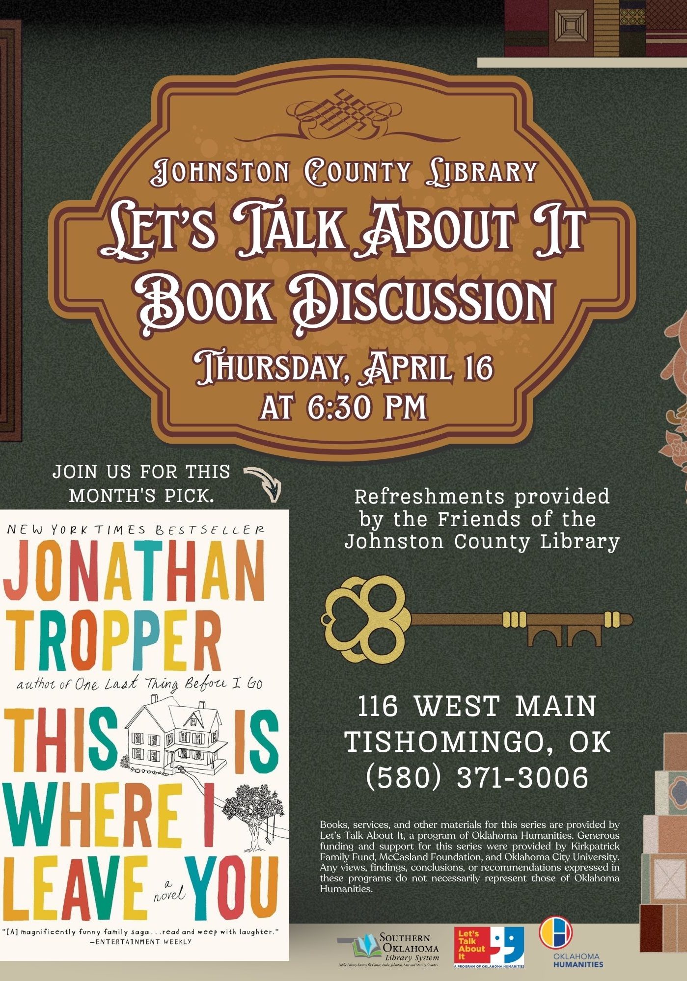 LTAI 2026 This is Where I Leave You JCL PR Flyer