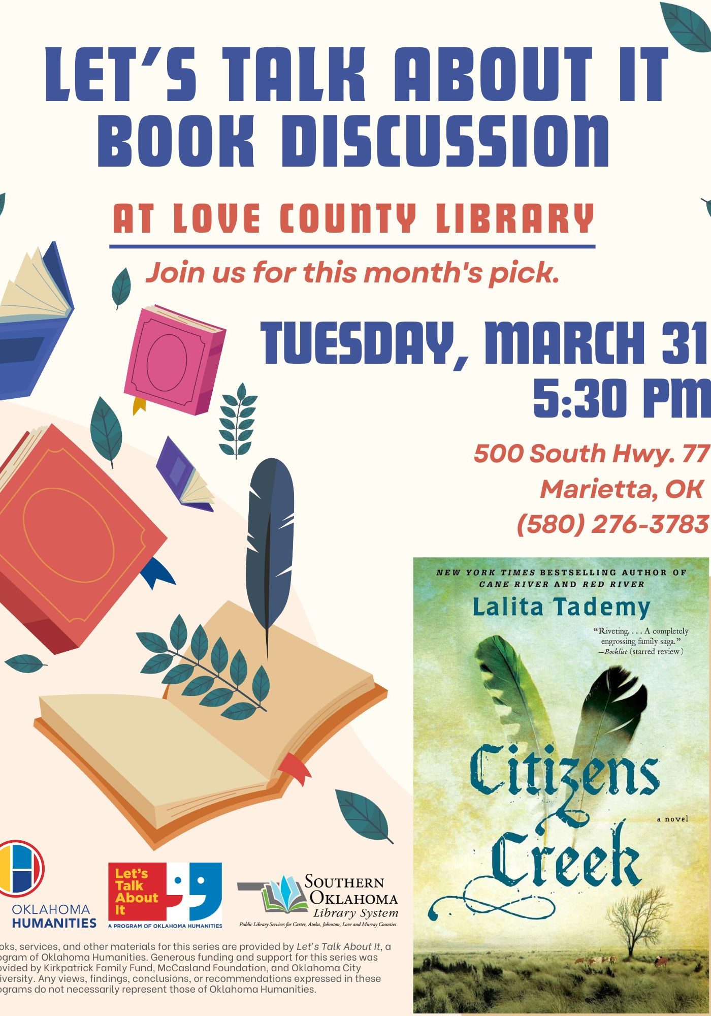 LTAI MAR LCL Flyer 2026