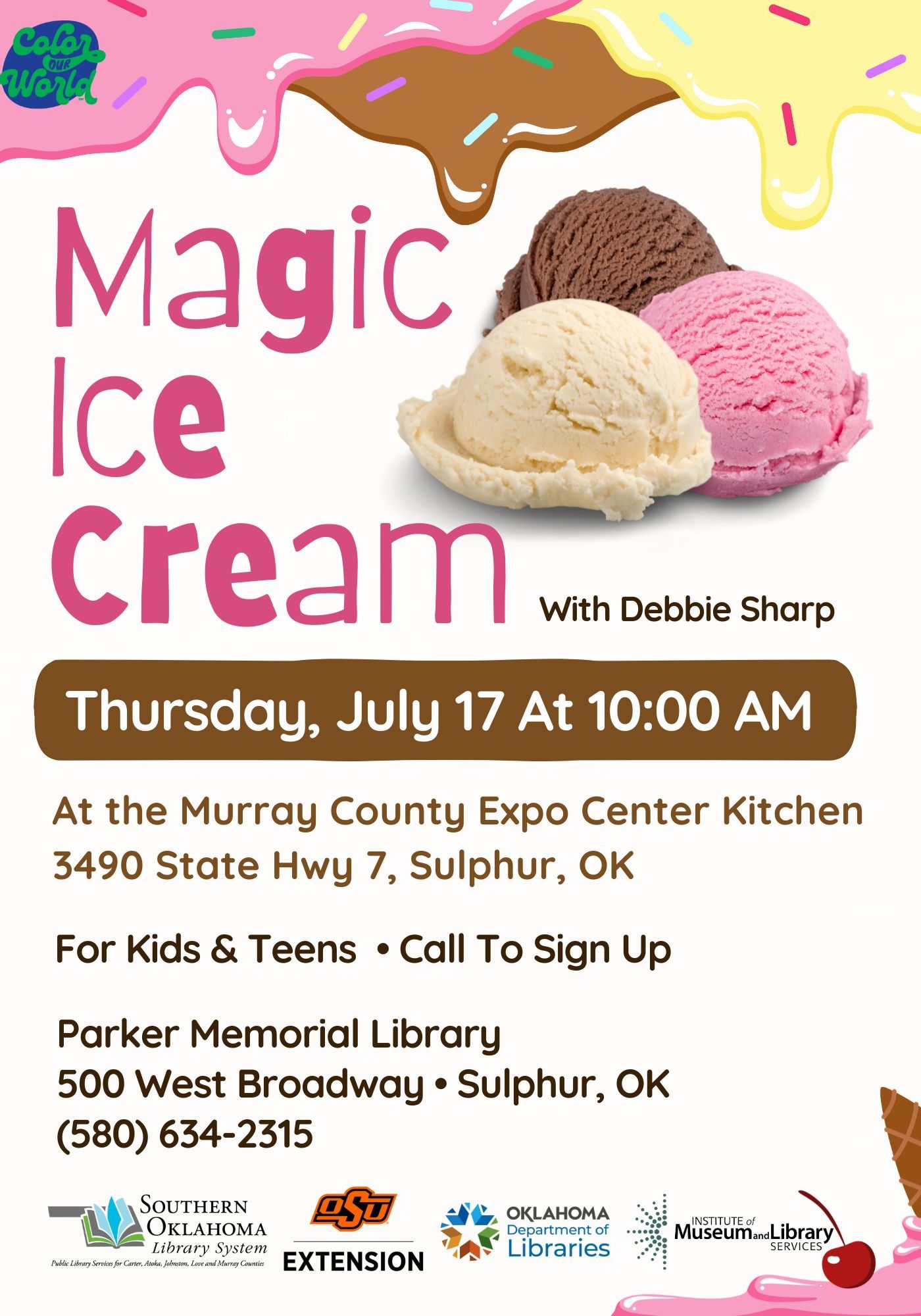 Magic Ice Cream Class PML SRP 2025 Flyer
