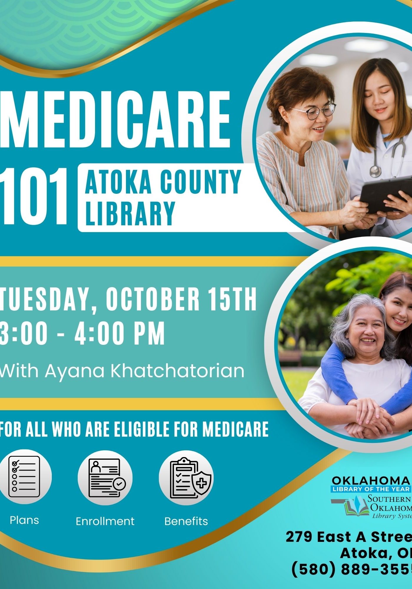 Medicare 101 ACL OCT Flyer 2024