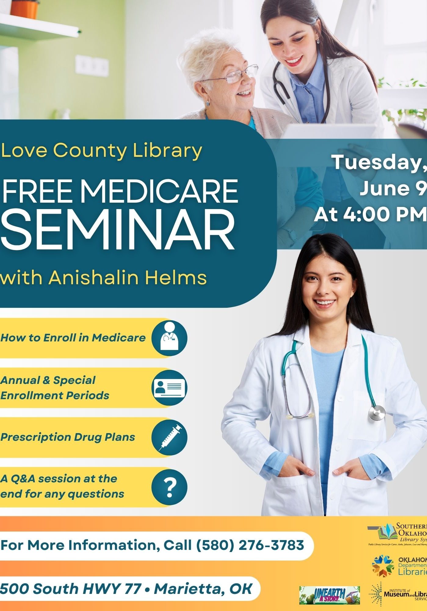 Medicare Seminar LCL Flyer June 2026
