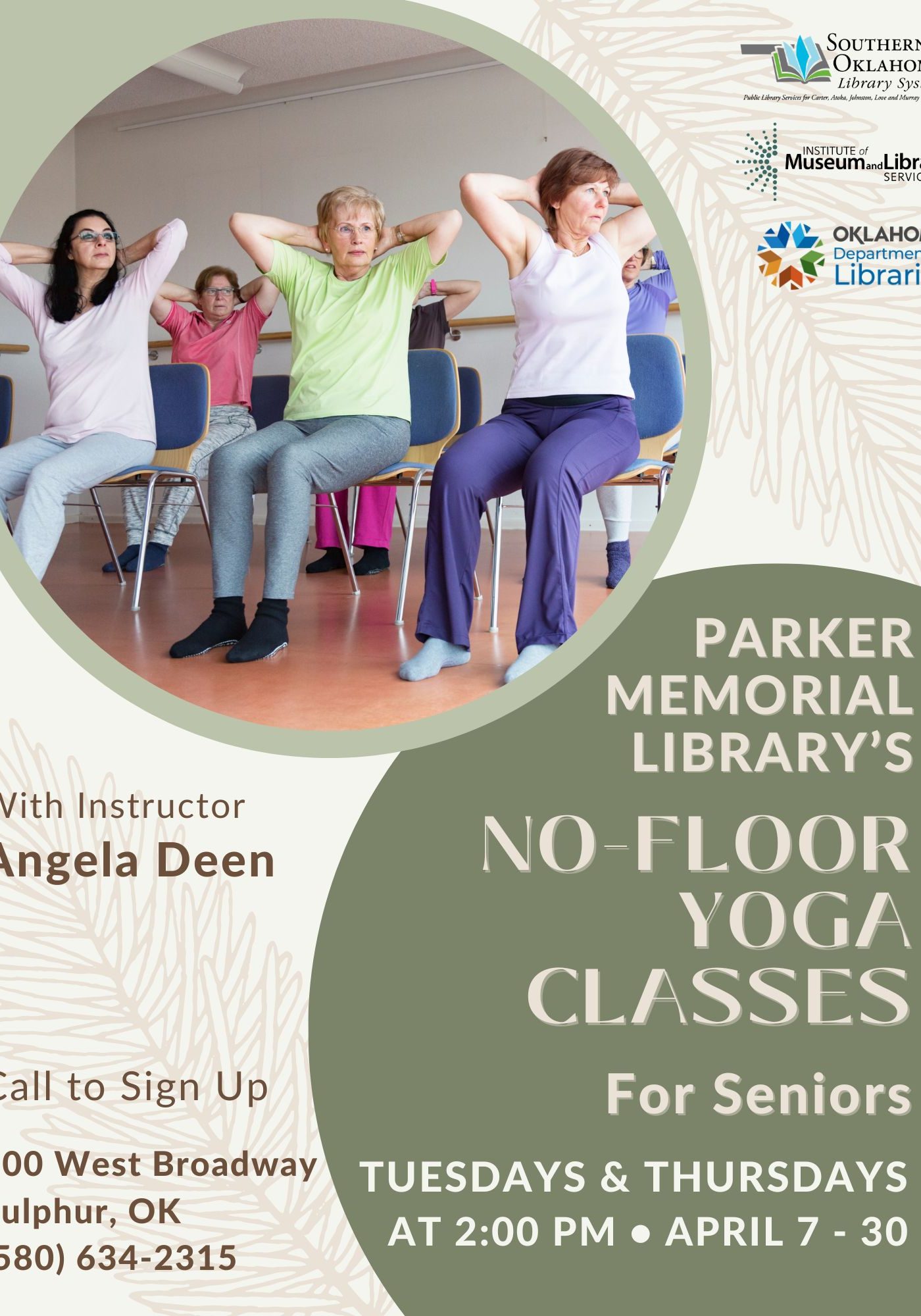 No Floor Yoga PML Flyer 2026 (1)