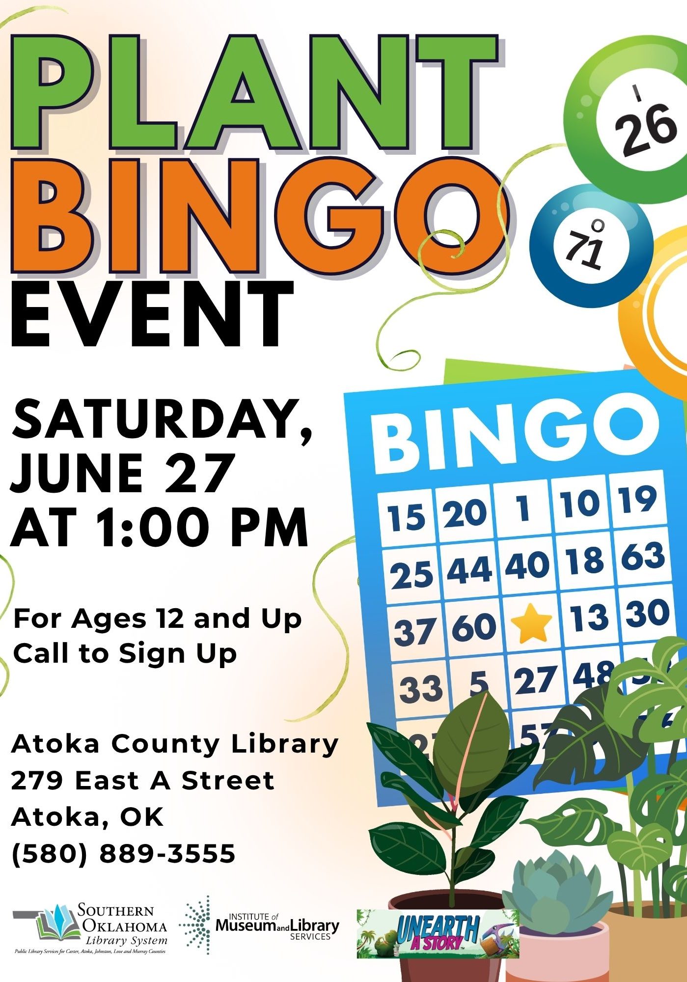 Plant Bingo Flyer ACL SRP 2026