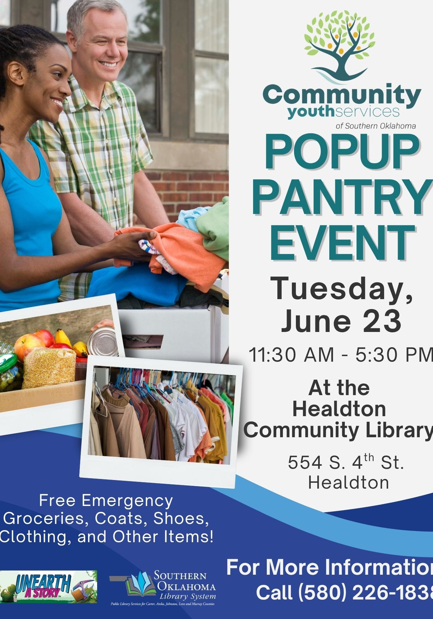 Popup Pantry Event CYS HCL Flyer SRP 2026