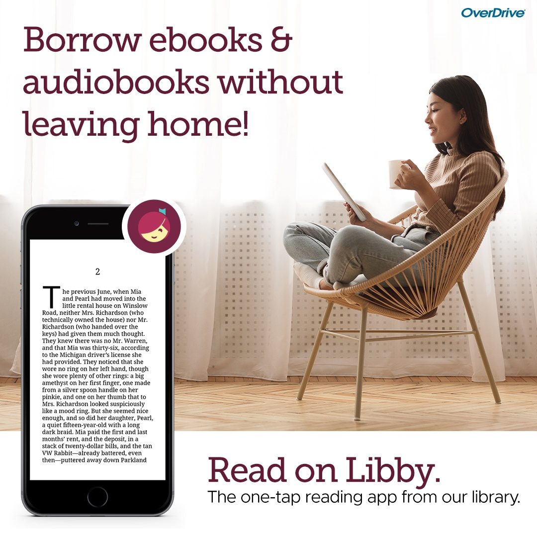 borrow ebooks and audiobooks without leaving home