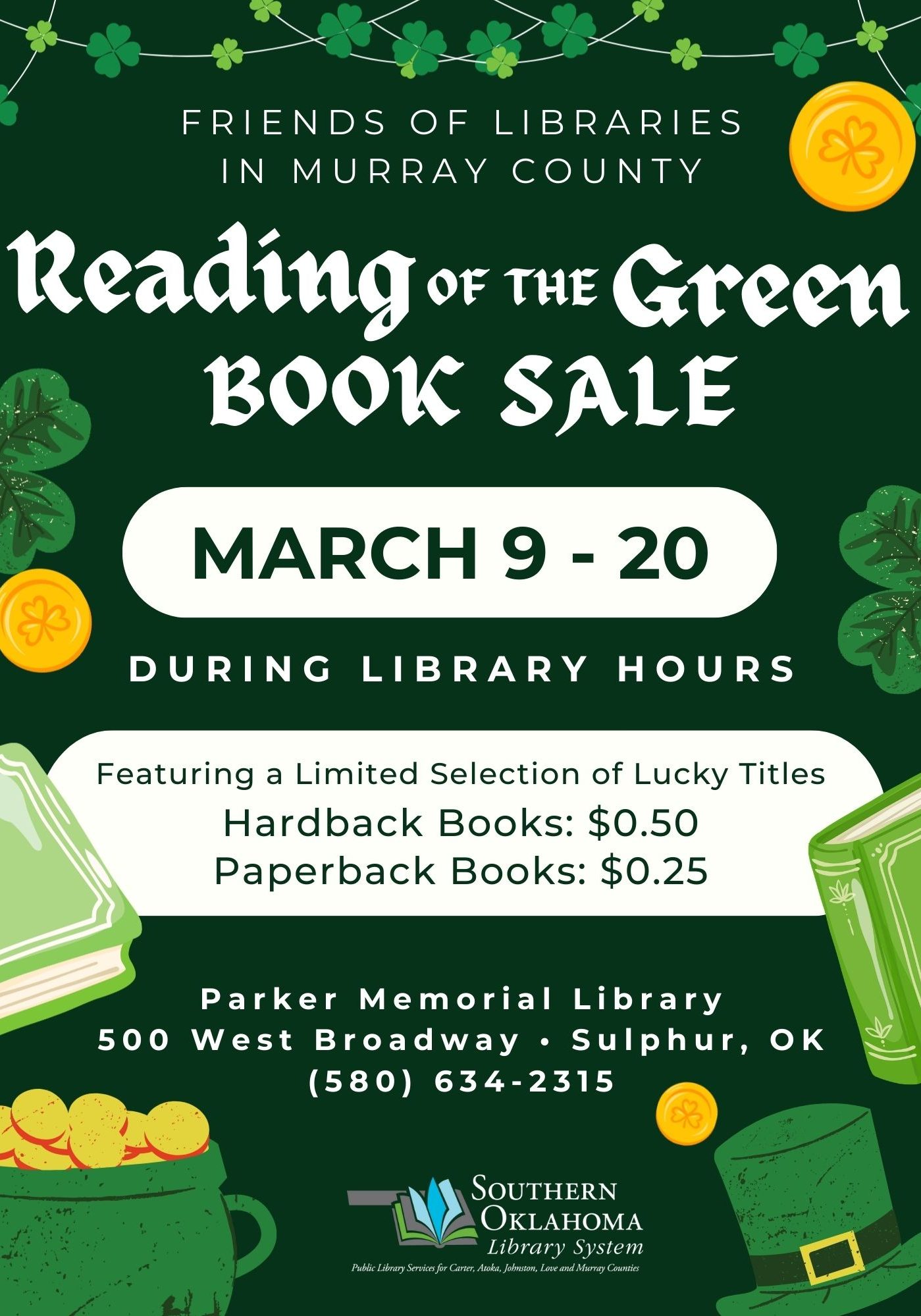 Reading of the Green Book Sale PML Flyer 2026