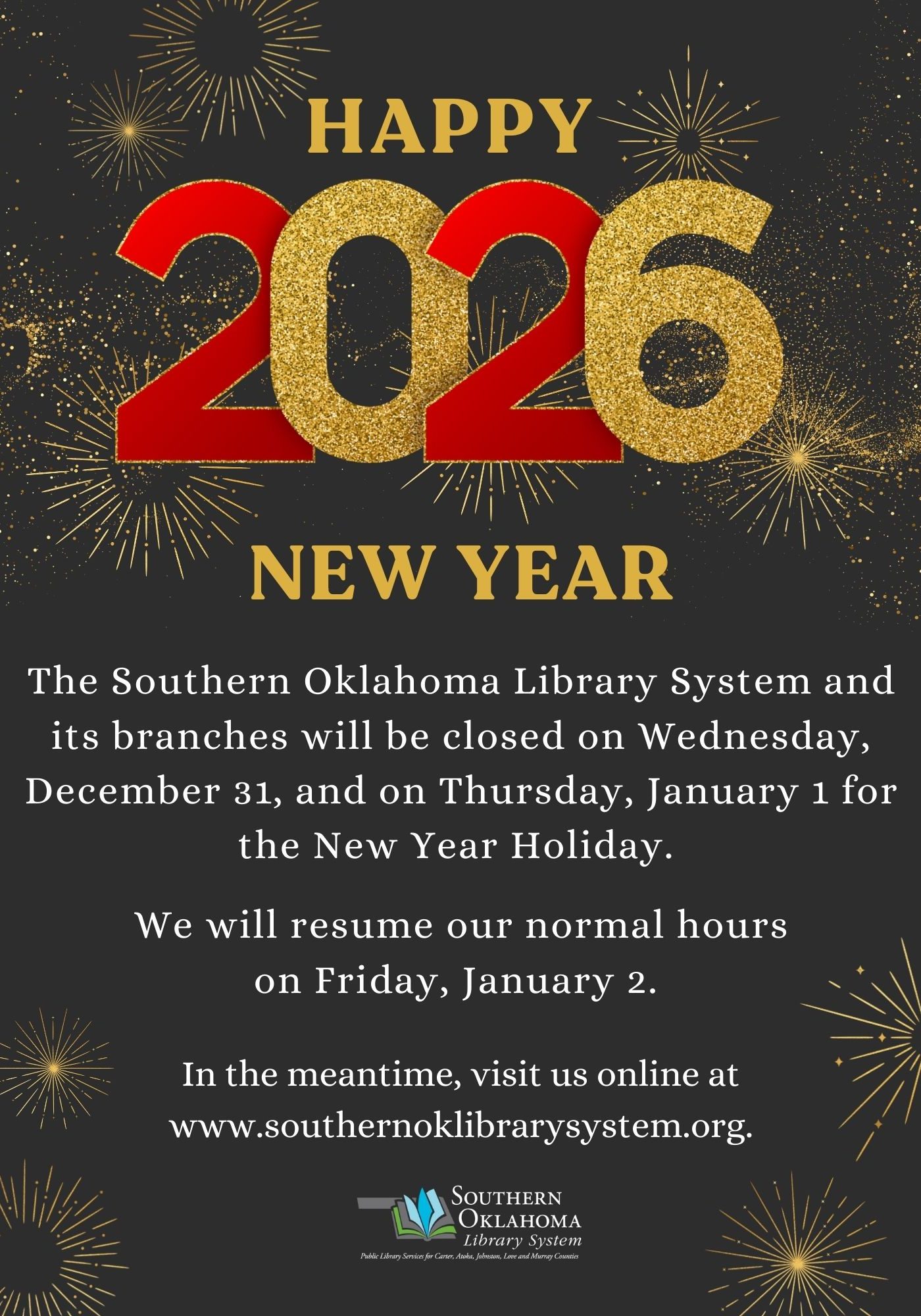 SOLS New Years Closing Flyer 2025