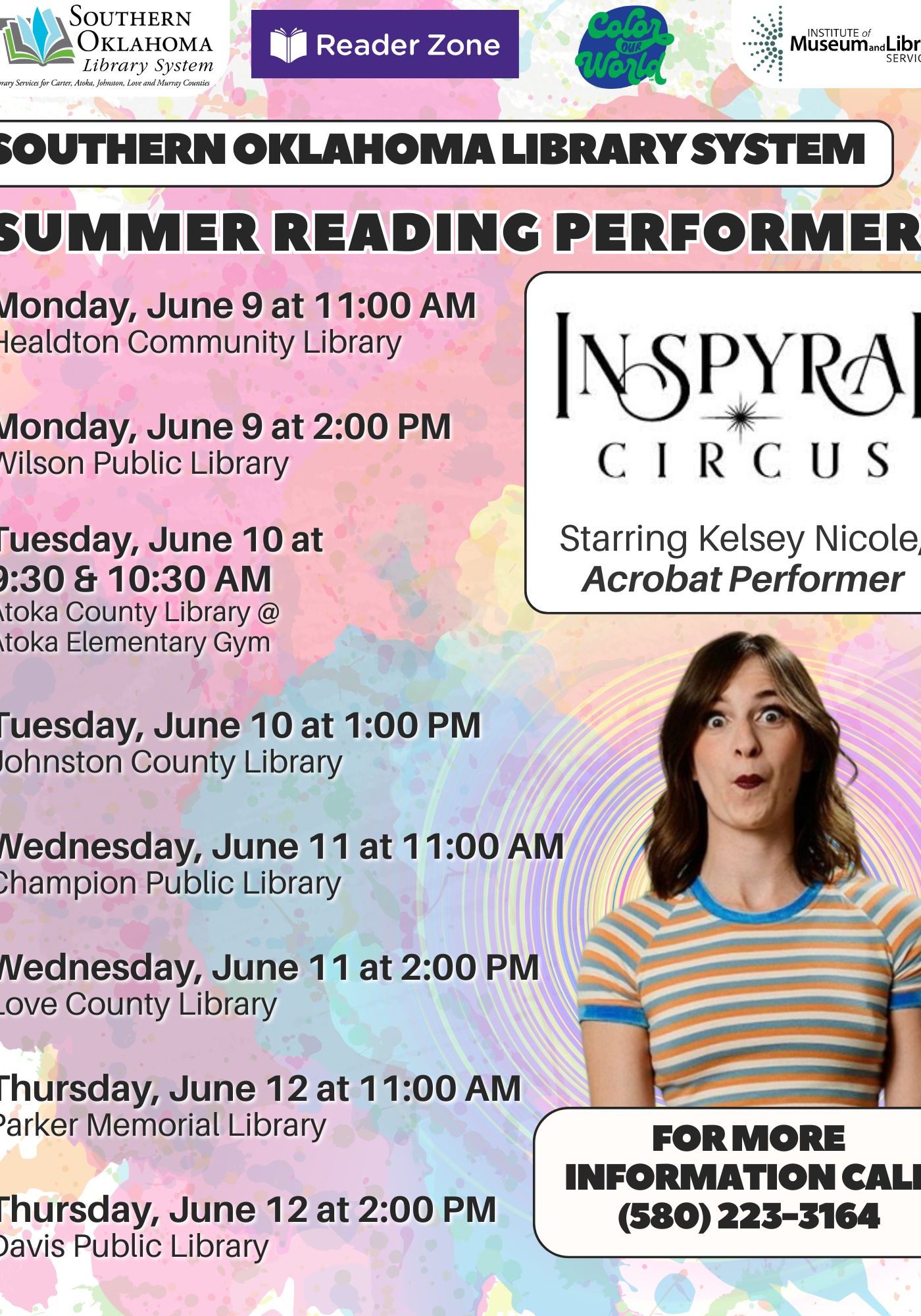 SRP 2025 Color Our World CPL Schedule 2025 Web Inspyral Circus