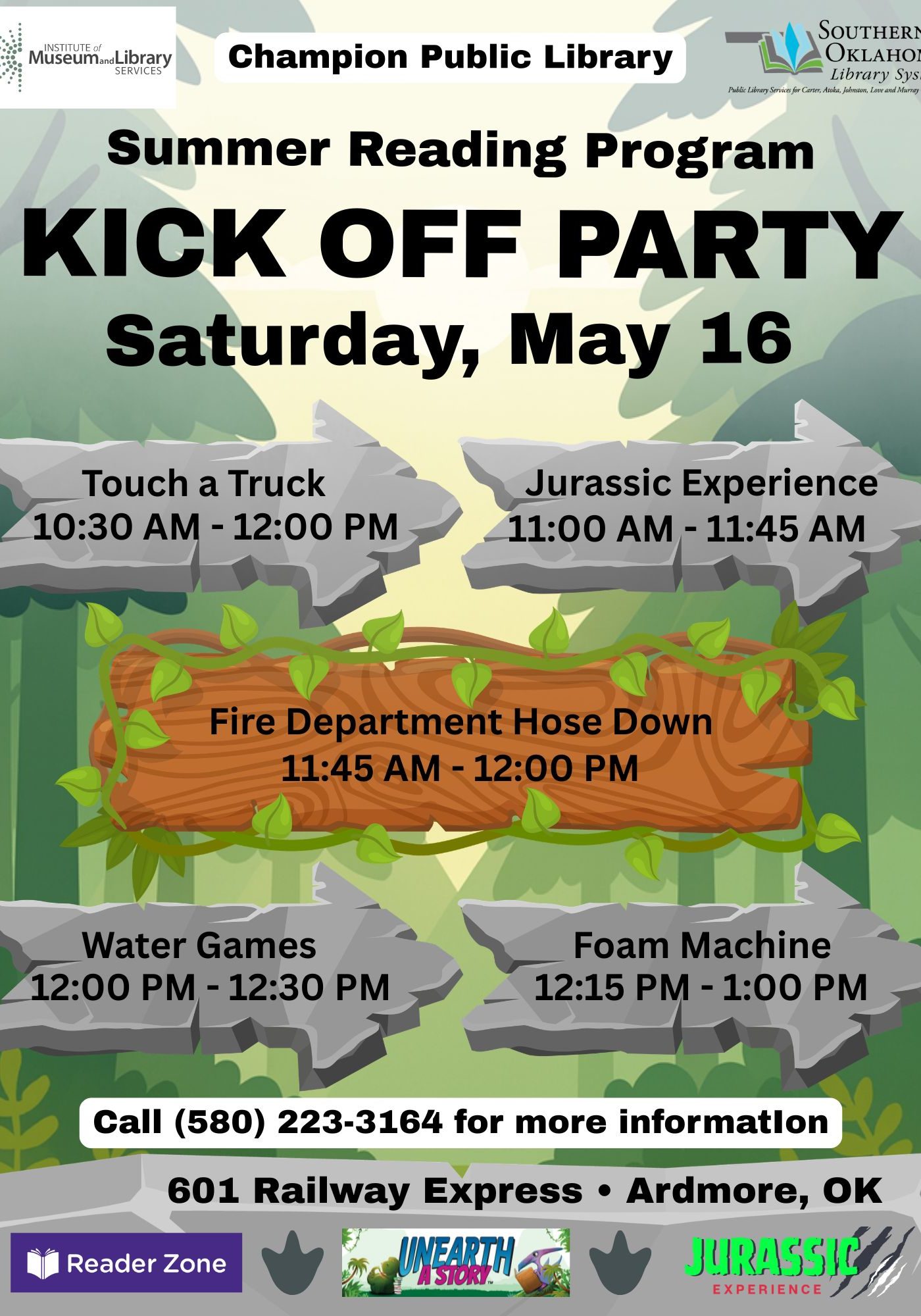 Ardmore Kick Off Party for Summer Reading Program 2026