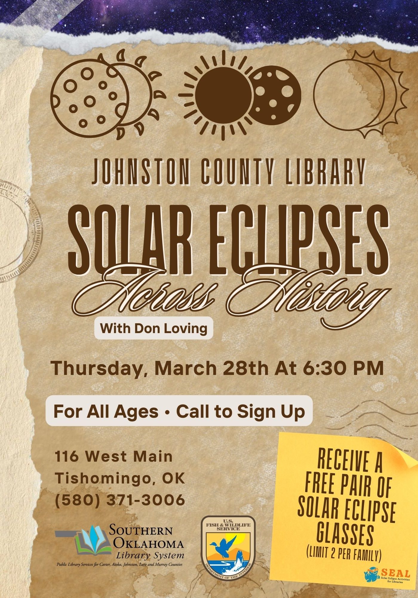 Solar Eclipses Across History JCL Flyer 2024 Updated (1)