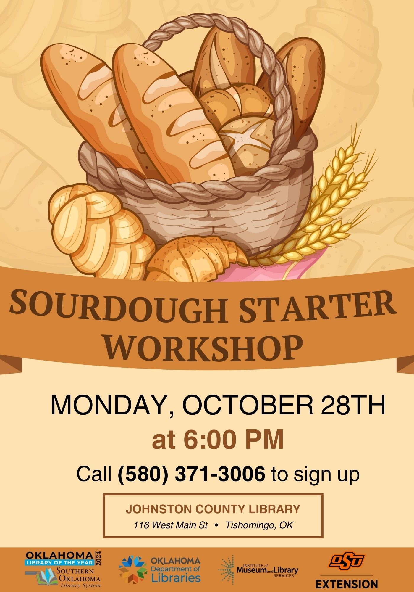 Sourdough Starter Workshop JCL 2024