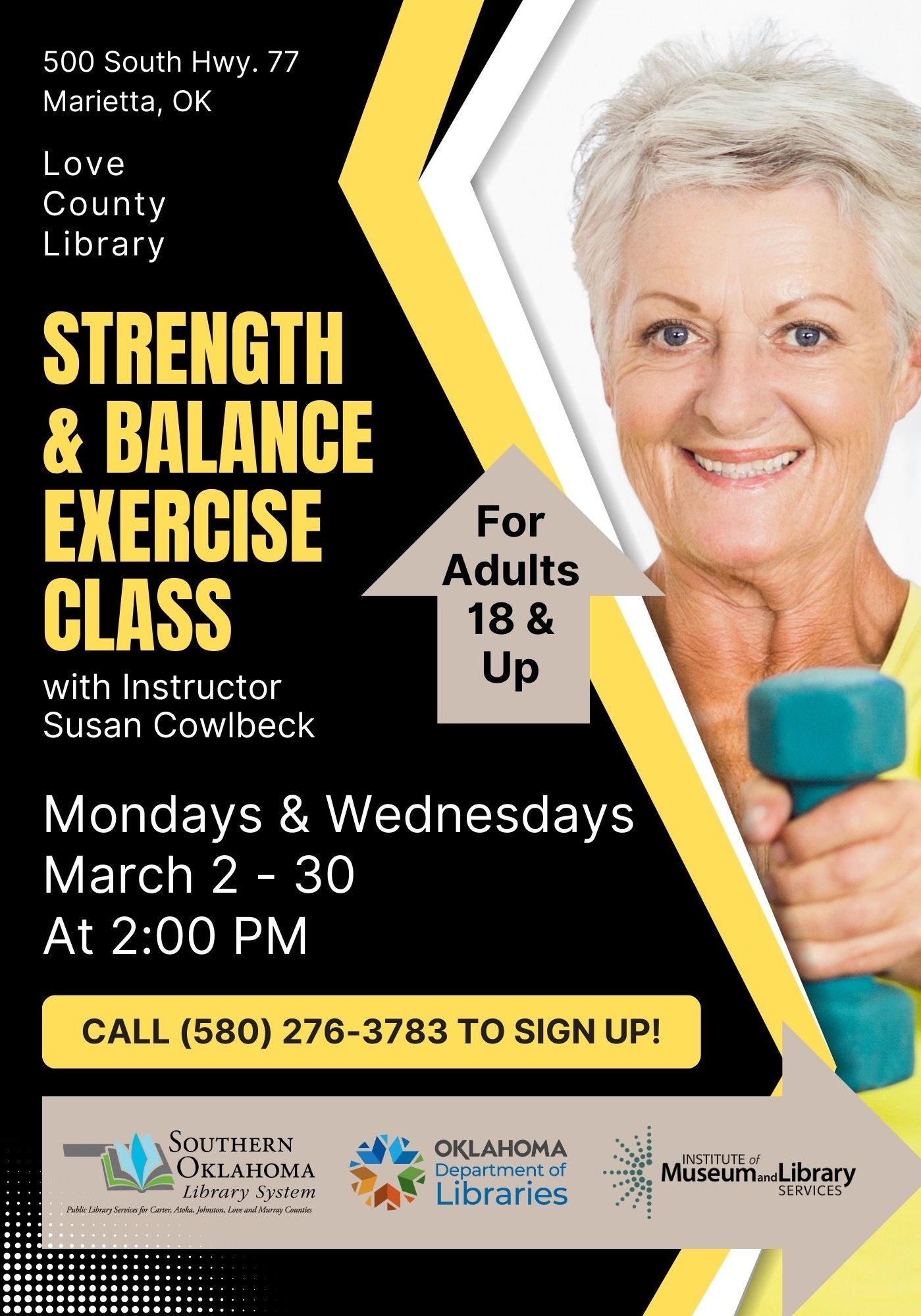 Strength and Balance MAR 2026 LCL PR Flyer