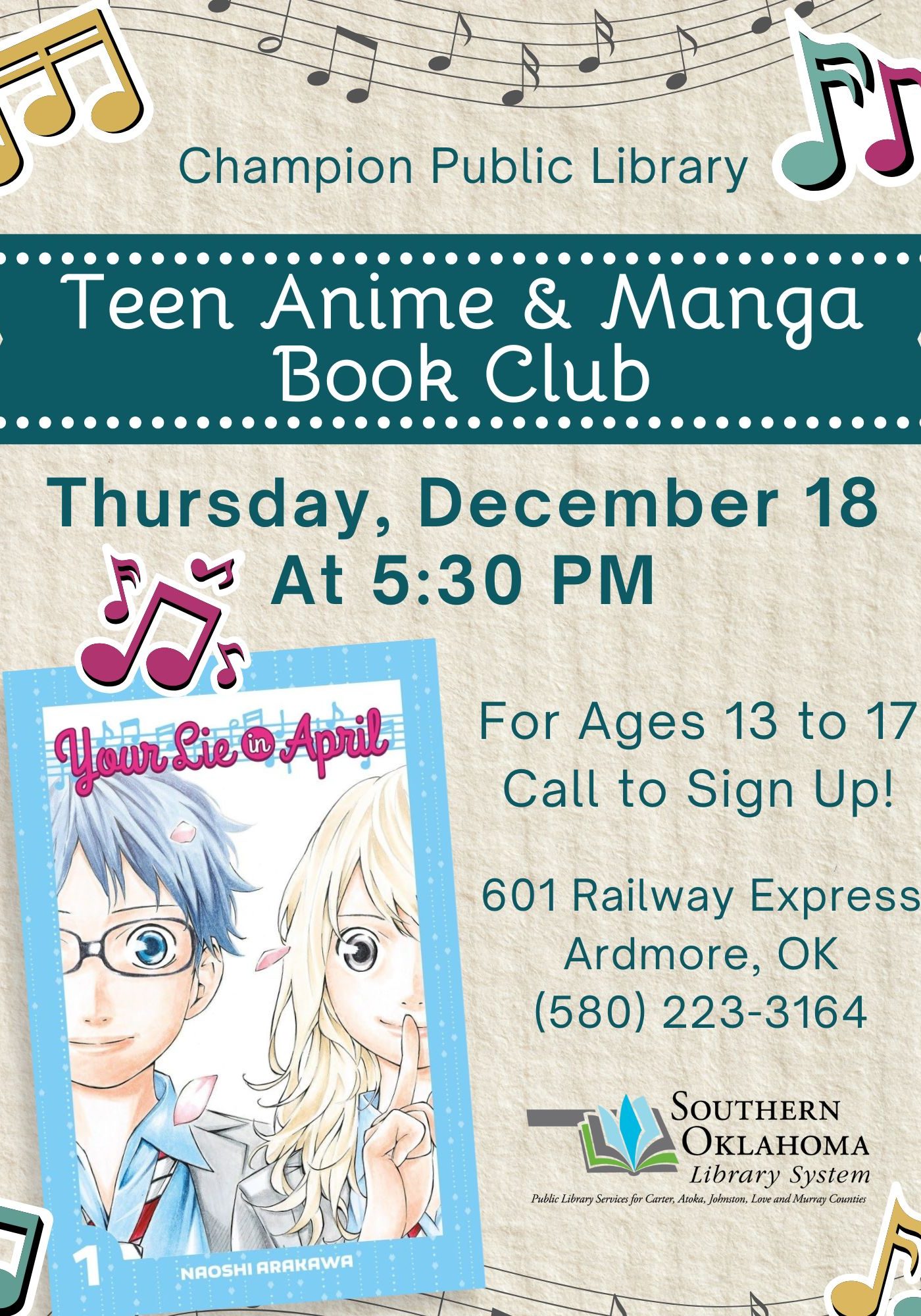 Teen A&M Your Lie in April CPL 2025