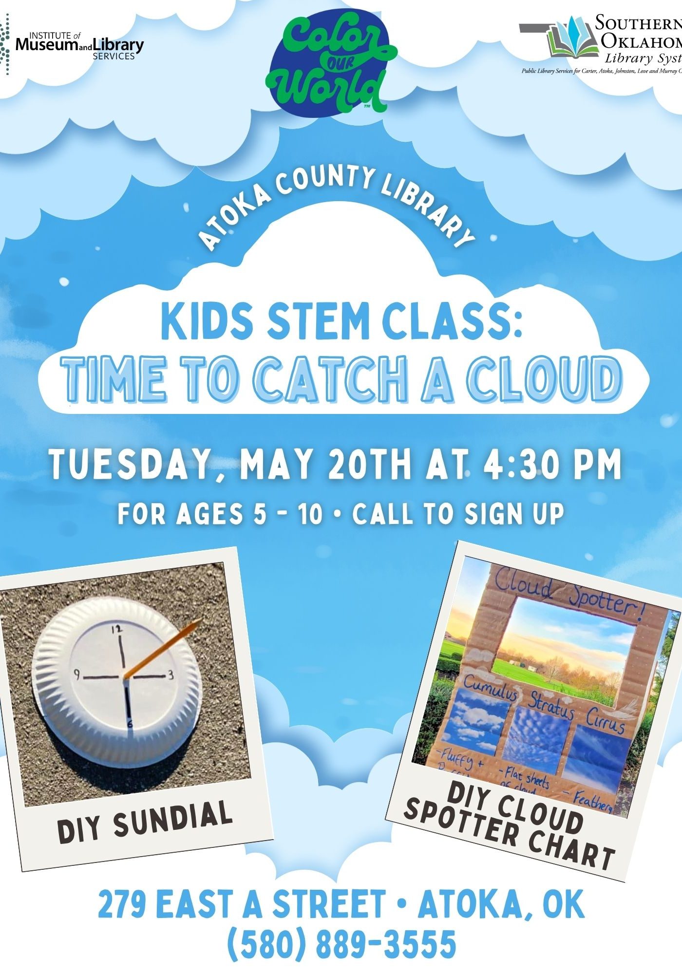 Time to Catch a Cloud ACL SRP Flyer 2025