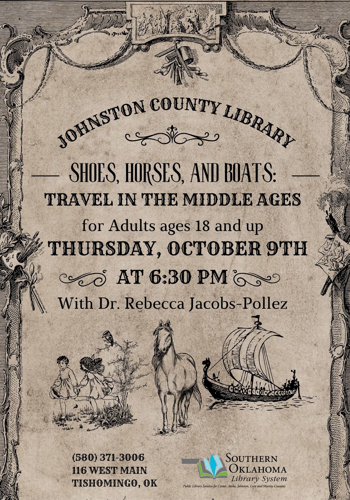 Travel in the Middle Ages JCL 2025 PR Flyer