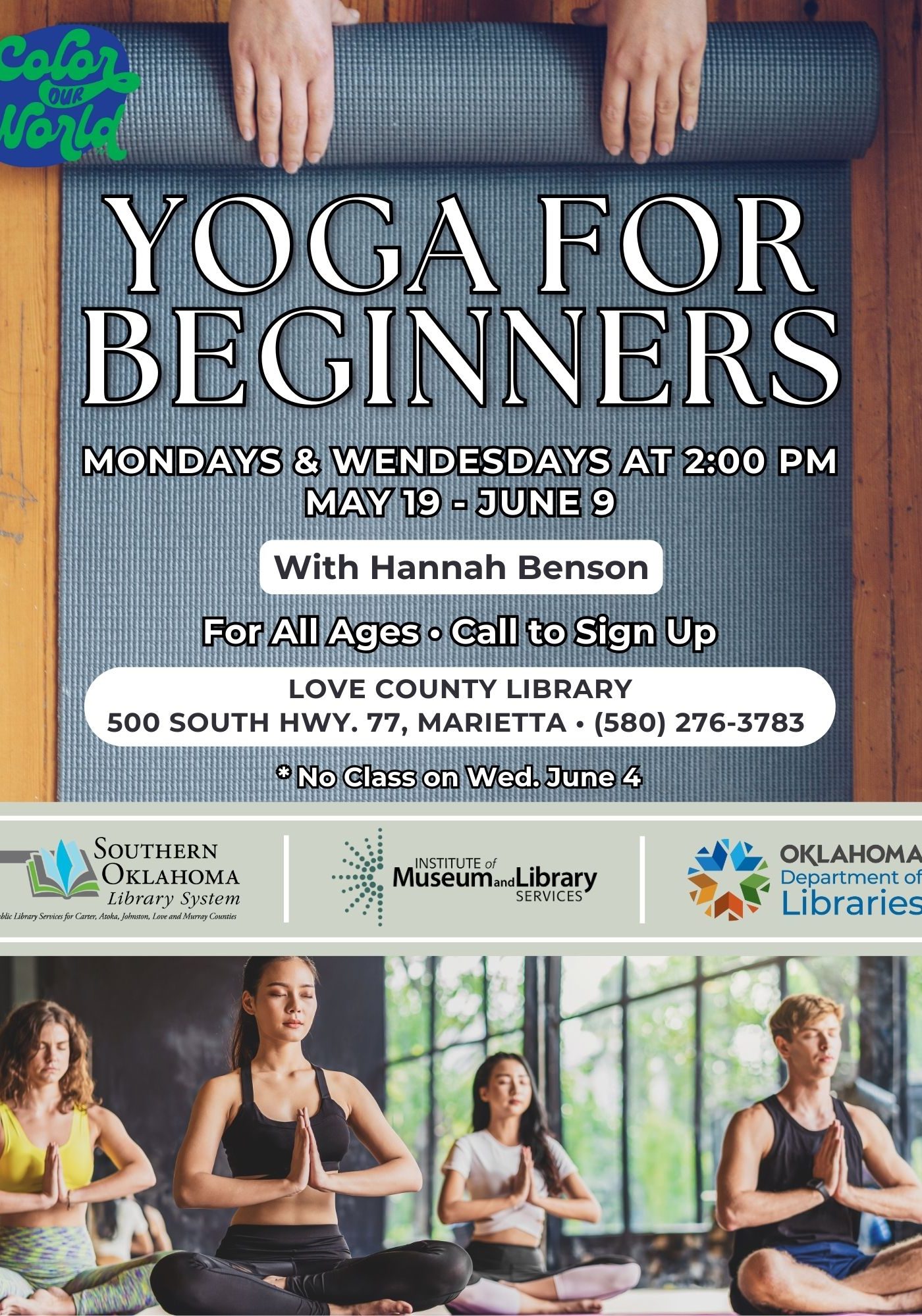Yoga Class for Beginners at LCL Flyer SRP 2025